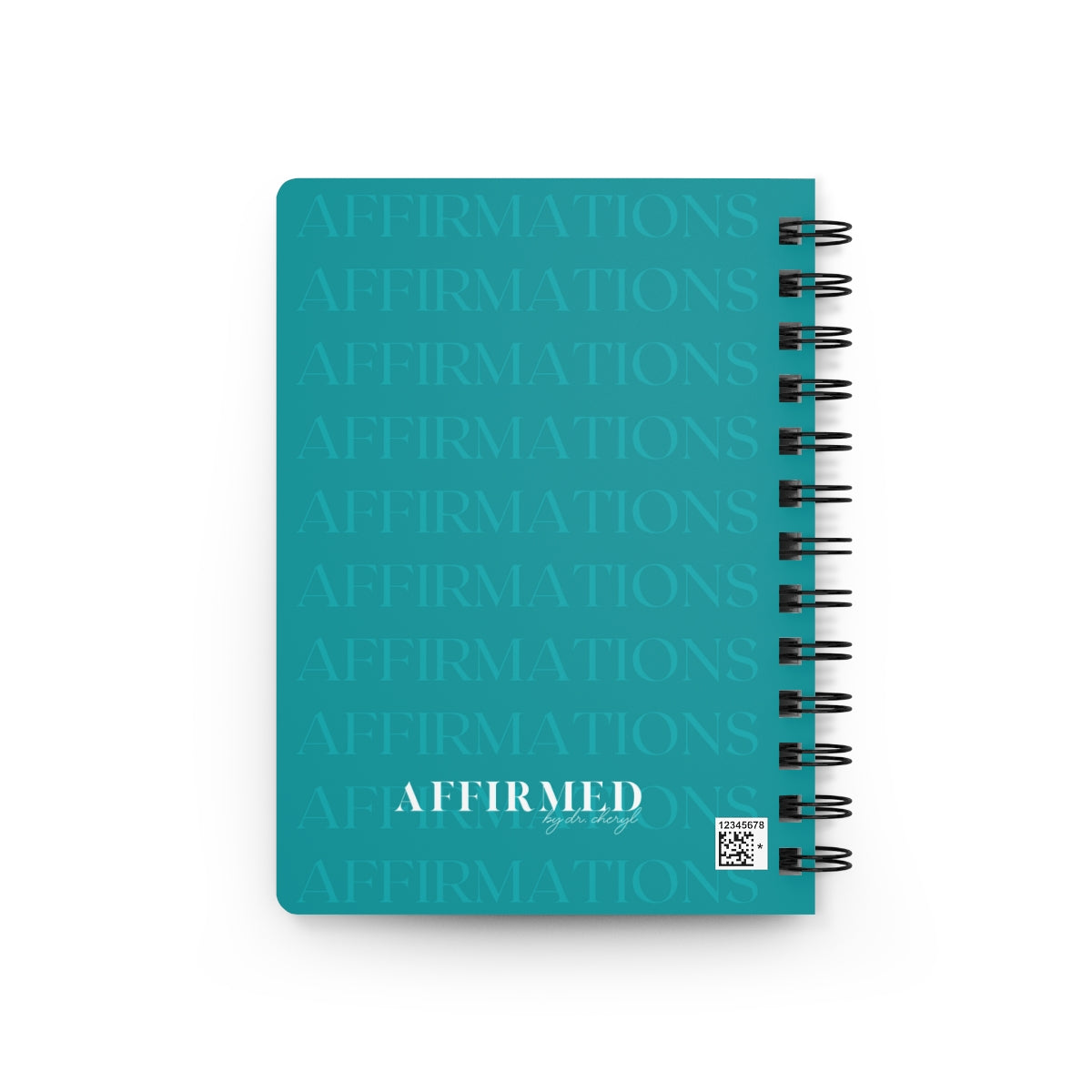 "Mindset Affirmations" Spiral Bound Journal