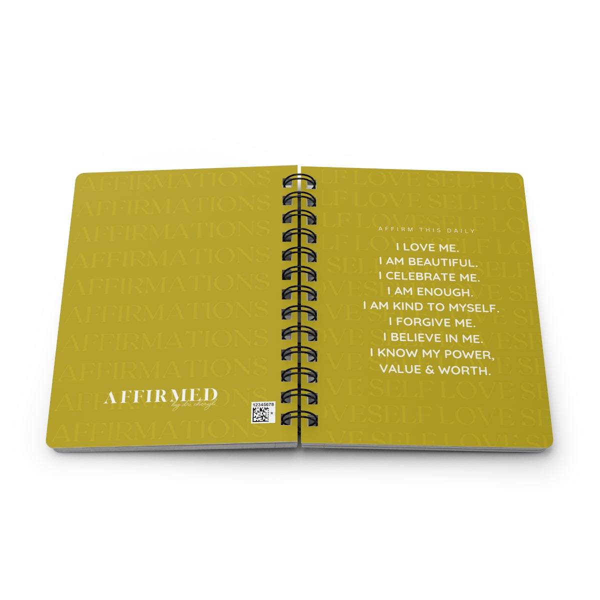 Self Care Spiral Bound Journal