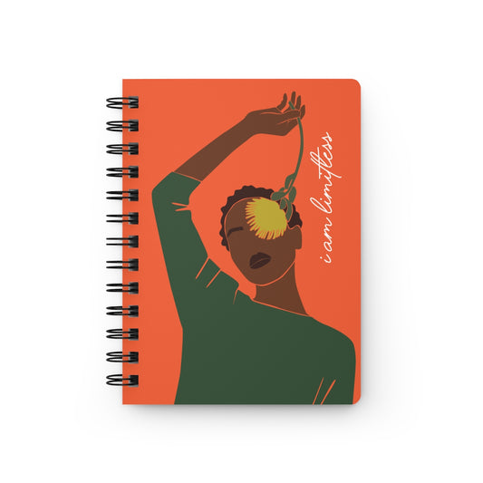 "I Am Limitless" Spiral Bound Journal