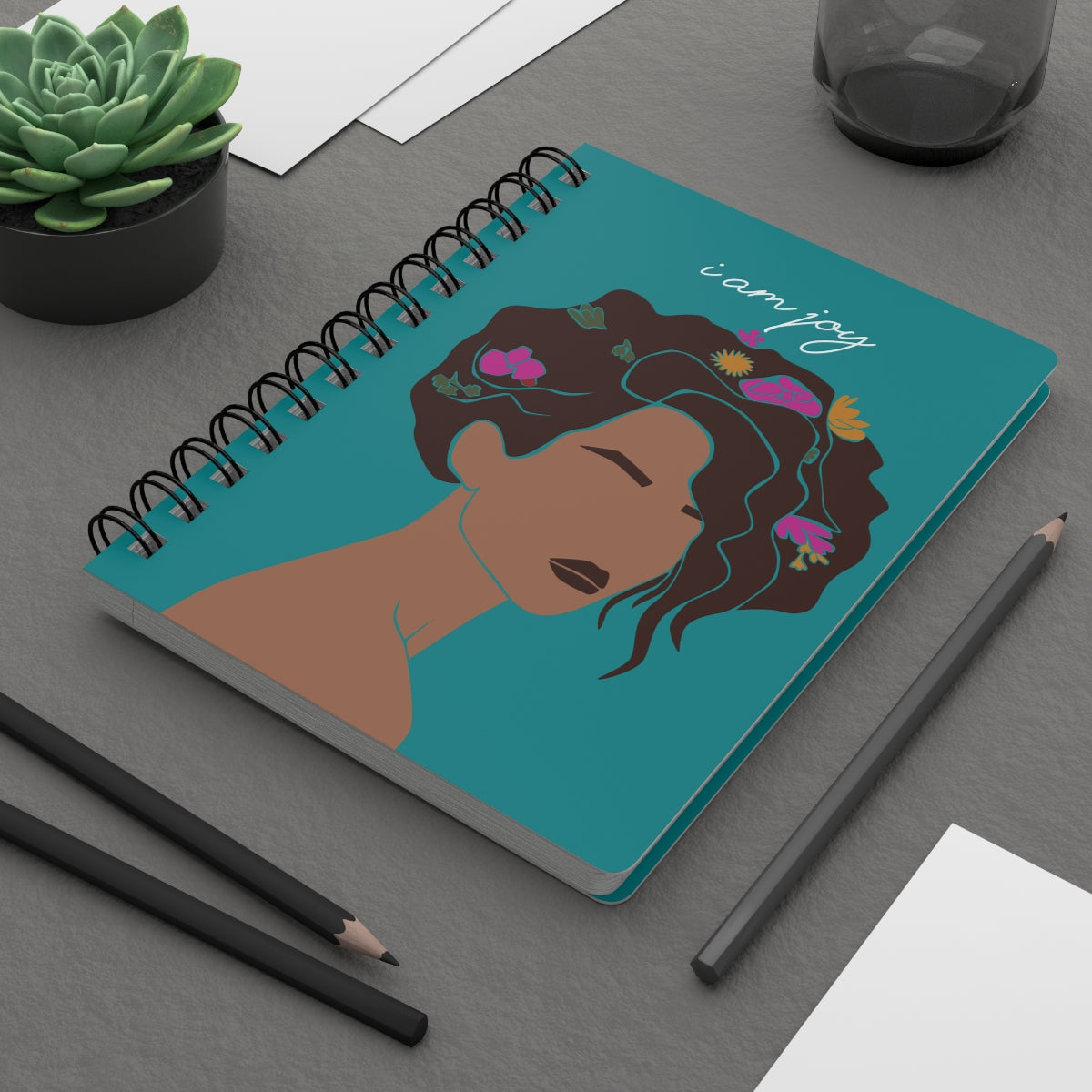 "I Am Joy" Spiral Bound Journal