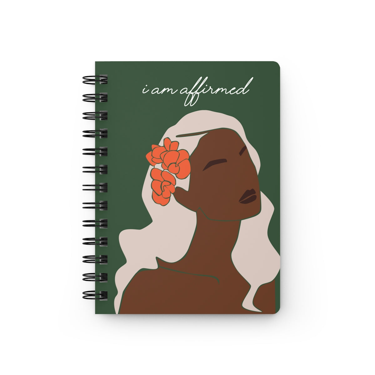 "I Am Affirmed" Spiral Bound Journal