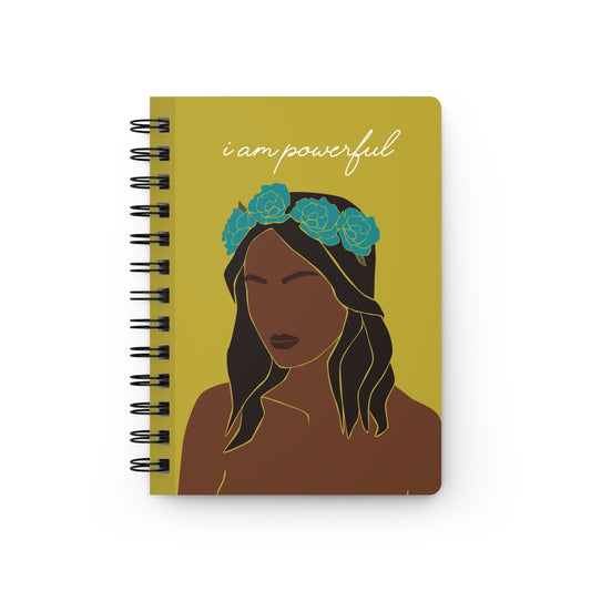 "I Am Powerful" Spiral Bound Journal