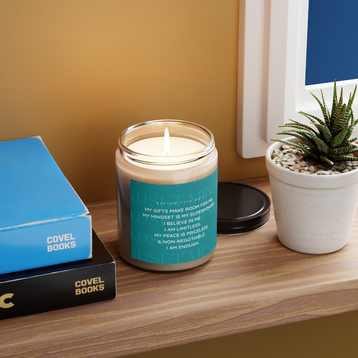 "Mindset" Affirmation Scented Candle, 9oz
