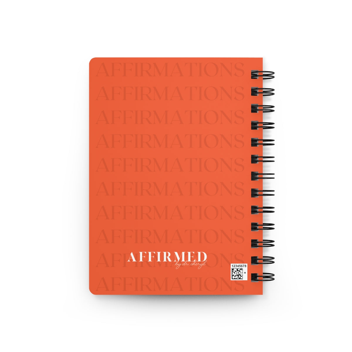 "Dream Big" Affirmations Spiral Bound Journal