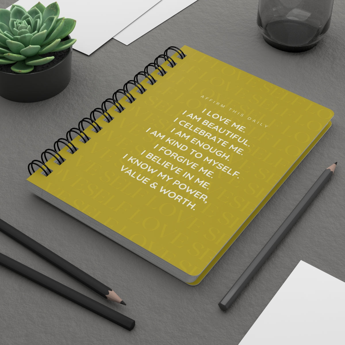 Self Care Spiral Bound Journal