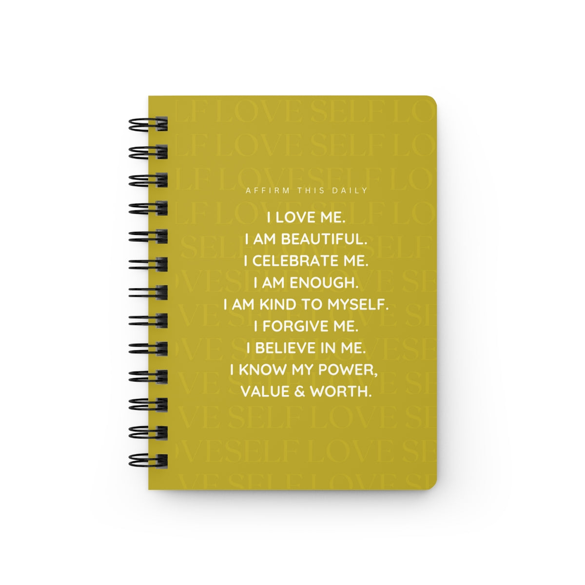 Self Care Spiral Bound Journal