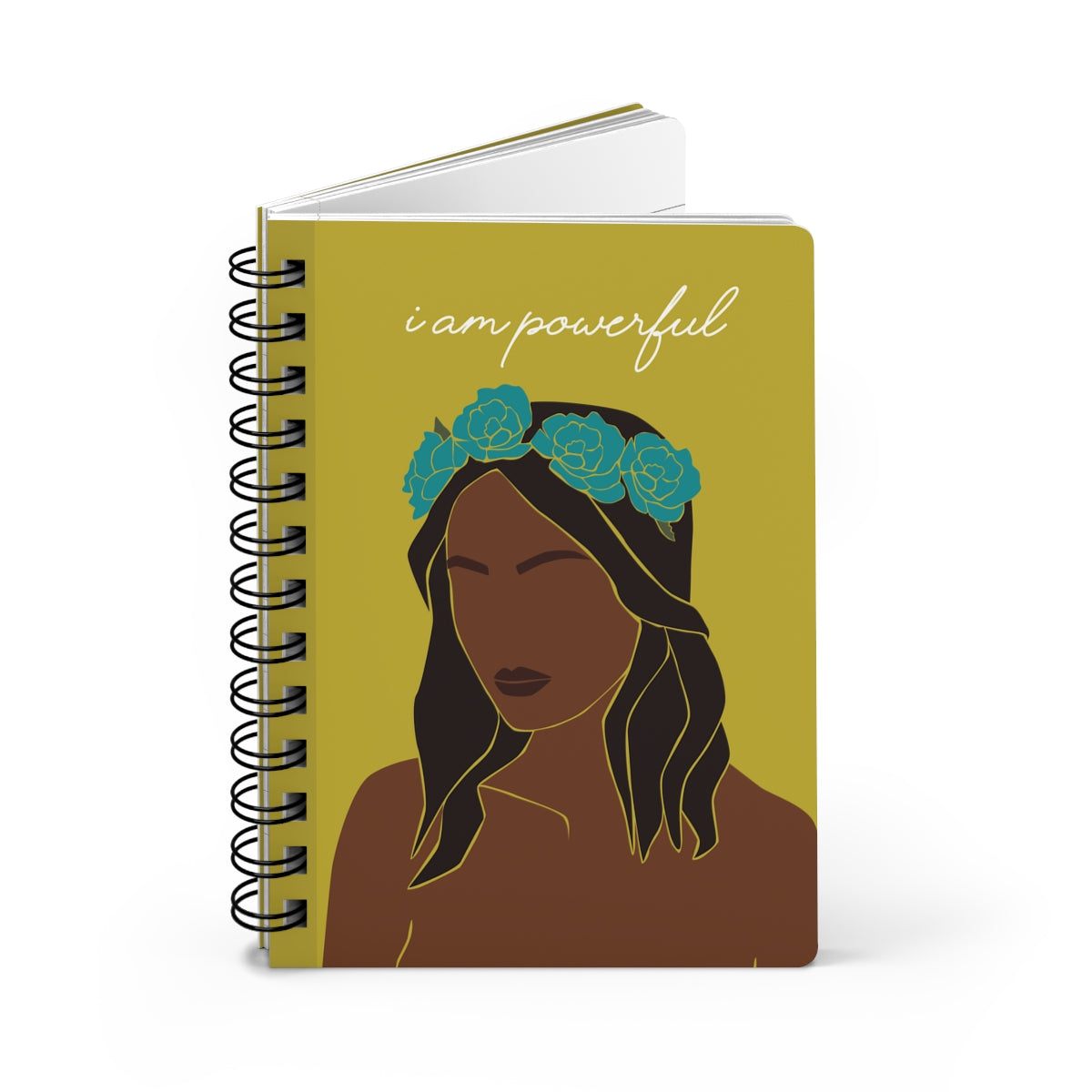 "I Am Powerful" Spiral Bound Journal