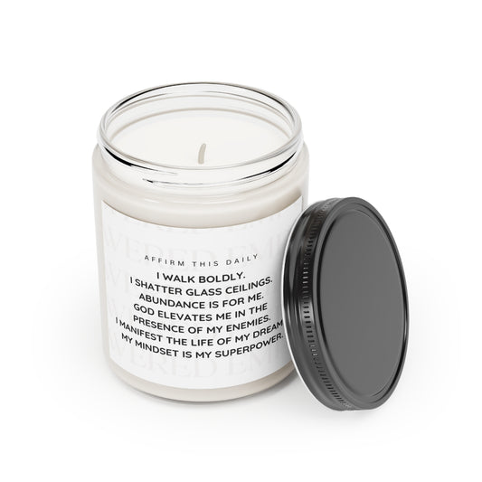 "Empowered" Affirmation Scented Candle, 9oz