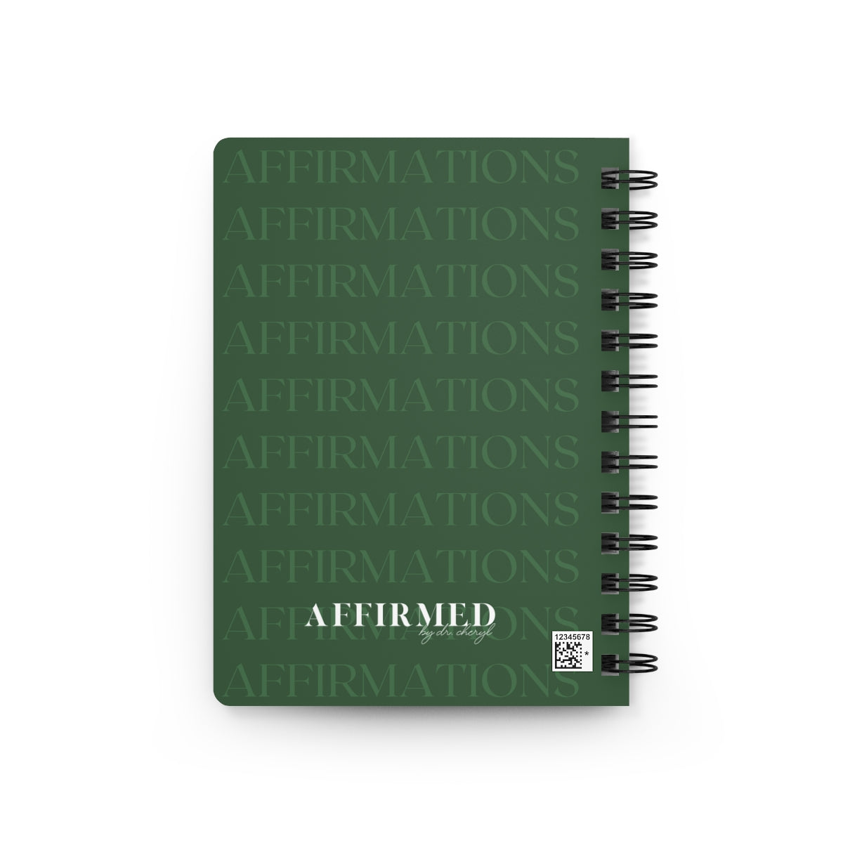 "Family Affirmations" Spiral Bound Journal