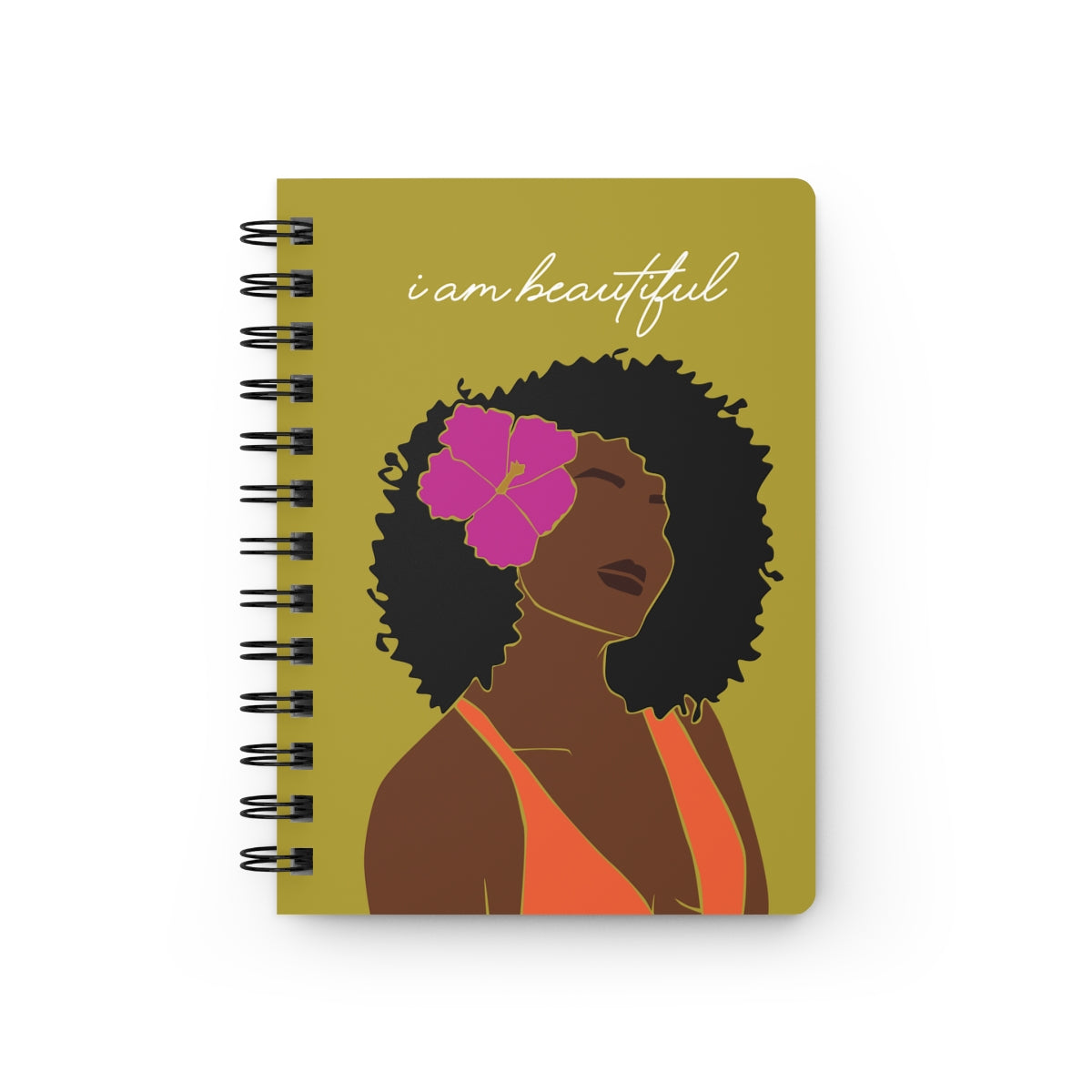 "I am Beautiful" Spiral Bound Journal